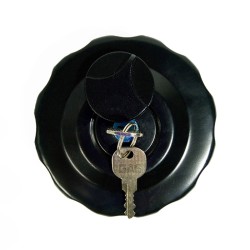 Τάπα Πετρελαίου Mercedes Μαύρη Με Κλειδί 29021