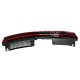 Μάσκα Για Vw Golf VI (6) 08-11 GTI Look Κυψελωτή Με Κόκκινο Σιρίτι 1 Τεμάχιο