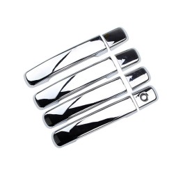 Καλύμματα Χερουλιών Πόρτας Από Ανοξείδωτο Ατσάλι (Steel) Για Nissan Qashqai J10 07-14 Σετ 8 Τεμαχίων Καλύμματα Χερουλιών Πόρτας Από Ανοξείδωτο Ατσάλι (Steel) Για Nissan Qashqai J10 07-14 Σετ 8 Τεμαχίων