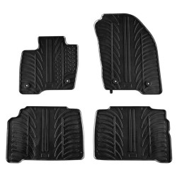 Πατάκια Αυτοκινήτου Gledring 0552 Ford Galaxy 2015- / Ford S-Max 2015- Μαύρο 4 Τεμάχια