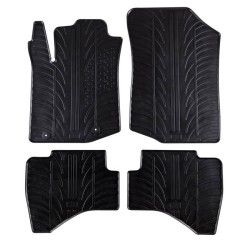 Πατάκια Αυτοκινήτου Gledring 0161 Citroen C1 2014- / Peugeot 108 2014- Μαύρο 4 Τεμάχια