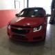 Μπροστινά Φανάρια Set Για Chevrolet Cruze 09-12 Tube DRL Μαύρα H7/H1 Manual Sonar