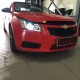 Μπροστινά Φανάρια Set Για Chevrolet Cruze 09-12 Tube DRL Μαύρα H7/H1 Manual Sonar
