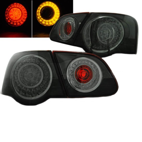 Πισινά Φανάρια Set Για Vw Passat B6 3C 05-10 Led Φιμέ Depo