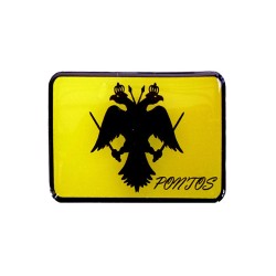 Αυτοκόλλητο Αυτοκινήτου Σημαία ''Πόντος" 5,4cm x 3.3cm Με Επικάλυψη Σμάλτου 1 Τεμάχιο 24629 Αυτοκόλλητο Αυτοκινήτου Σημαία ''Πόντος" 5,4cm x 3.3cm Με Επικάλυψη Σμάλτου 1 Τεμάχιο 24629