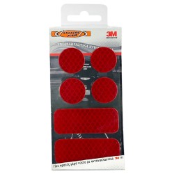 Αυτοκόλλητα Αντανακλαστικά Small 3M ΚΙΤ Συσκευασία 6 Τεμάχια Κόκκινο 24625 Αυτοκόλλητα Αντανακλαστικά Small 3M ΚΙΤ Συσκευασία 6 Τεμάχια Κόκκινο 24625