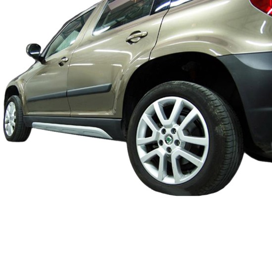 Πλαινά Μασπιέ Για Skoda Yeti 5L 09-17 Από Abs Πλαστικό 2 Τεμάχια
