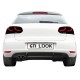 Diffuser Πίσω Προφυλακτήρα Για VW Golf VI (6) 08-12 GTI Look Με Αριστερή Τρύπα Εξάτμισης Από Abs Πλαστικό 1 Τεμάχιο