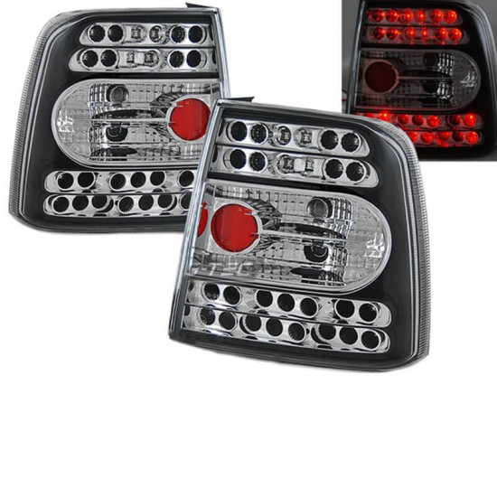 Πισινά Φανάρια Set Για Vw Passat 3B 96-00 Led Μαύρα LH Group