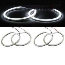 Angel Eyes LED Kit Για Bmw 3 E46 99-05 Xenon / E36 / E38 / E39 4x131mm Λευκά 264 Smd Led AKAE02 5 Τεμάχια Angel Eyes LED Kit Για Bmw 3 E46 99-05 Xenon / E36 / E38 / E39 4x131mm Λευκά 264 Smd Led AKAE02 5 Τεμάχια