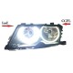 Angel Eyes LED Kit Για Bmw 3 E46 99-05 Xenon / E36 / E38 / E39 4x131mm Λευκά 264 Smd Led AKAE02 5 Τεμάχια