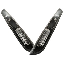 Πισινά Φανάρια Set Για Ford Focus 04-08 Hatchback 3D/5D Led Μαύρα Sonar
