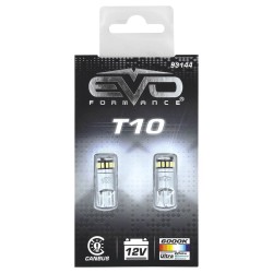 Λάμπες Led T10 12volt 5 Smd Led Canbus Λευκό Φως RaceSport EV93144 2 Τεμάχια