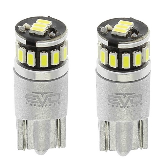 Λάμπες Led T10 12volt 5 Smd Led Canbus Λευκό Φως RaceSport EV93144 2 Τεμάχια