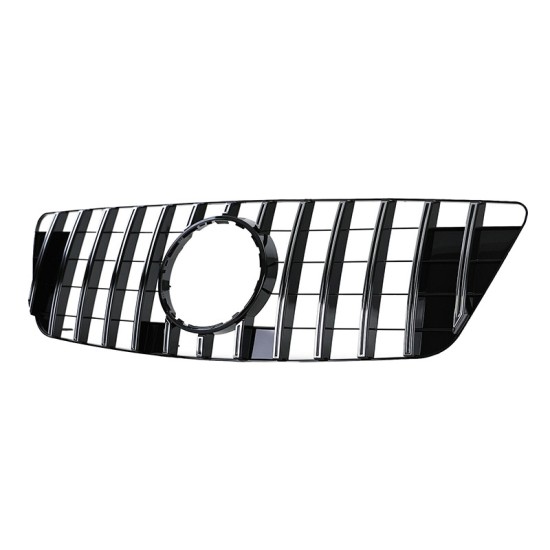 Μάσκα Για Mercedes-Benz ML-Class W164 08-11 GT Amg Panamericana Look Μαύρο/Χρώμιο 1 Τεμάχιο