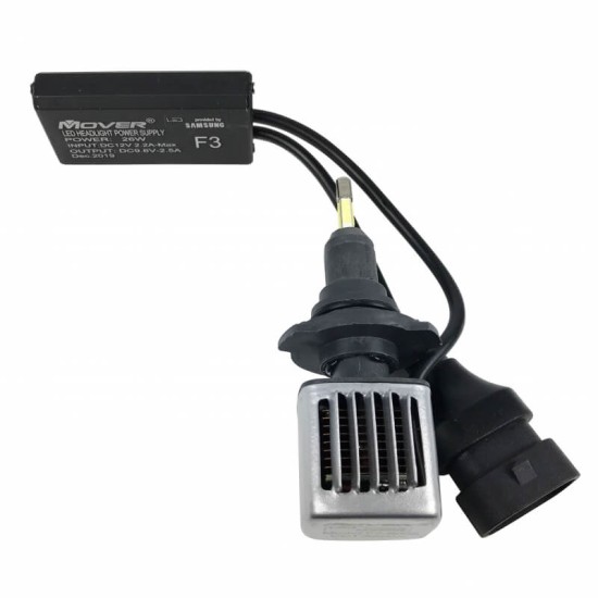 Λάμπες Led HB3 9005 F3 Samsung 12Volt 26watt 2600lm 6500k 2 Τεμάχια
