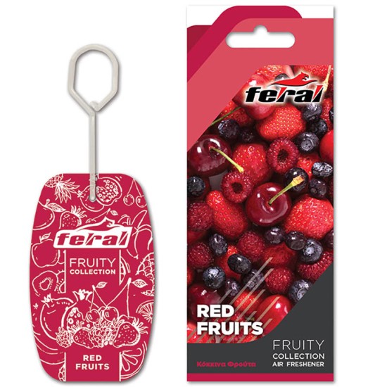 Αρωματικό Αυτοκινήτου Κρεμαστό Feral Fruity Collection Φρούτα Του Δάσους