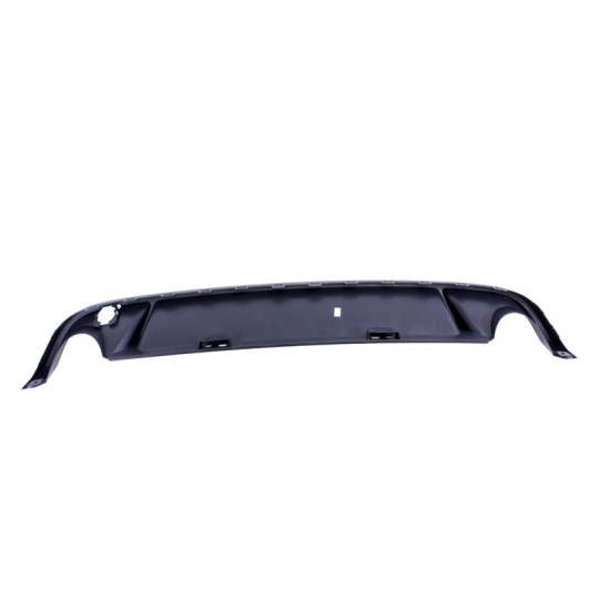 Diffuser Πίσω Προφυλακτήρα Για VW Golf VI (6) 08-12 Με 2 Μονές Εξατμίσεις Δεξια & Αριστερά Από Abs Πλαστικό 1 Τεμάχιο