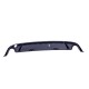 Diffuser Πίσω Προφυλακτήρα Για VW Golf VI (6) 08-12 Με 2 Μονές Εξατμίσεις Δεξια & Αριστερά Από Abs Πλαστικό 1 Τεμάχιο