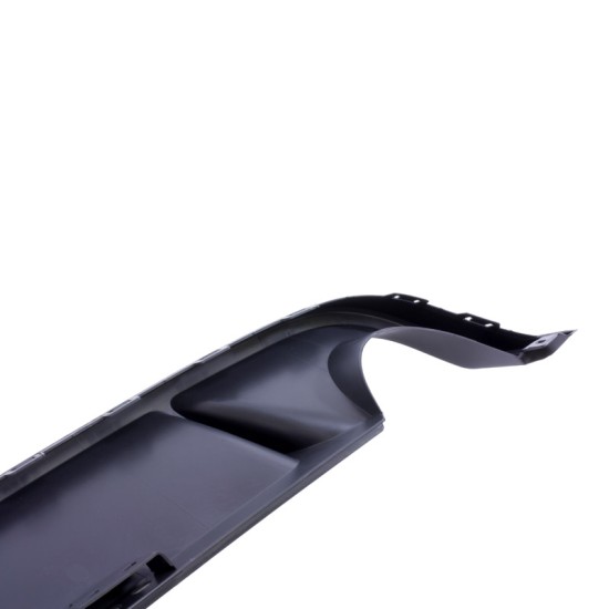 Diffuser Πίσω Προφυλακτήρα Για VW Golf VI (6) 08-12 Με 2 Μονές Εξατμίσεις Δεξια & Αριστερά Από Abs Πλαστικό 1 Τεμάχιο