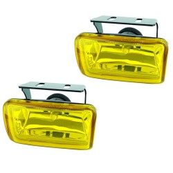 Προβολείς Ομίχλης Universal 97x58mm H3 12 Volt 55 Watt LA-1040 Κίτρινοι 2 Τεμάχια
