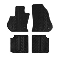 Πατάκια Αυτοκινήτου Gledring 0581 Fiat 500L 2017- Μαύρο 4 Τεμάχια