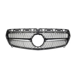 Μάσκα Για Mercedes-Benz A-Class W176 12-15 Diamond Look Μαύρο/Χρώμιο 1 Τεμάχιο Μάσκα Για Mercedes-Benz A-Class W176 12-15 Diamond Look Μαύρο/Χρώμιο 1 Τεμάχιο