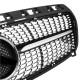 Μάσκα Για Mercedes-Benz A-Class W176 12-15 Diamond Look Μαύρο/Χρώμιο 1 Τεμάχιο