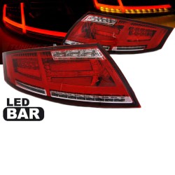 Πισινά Φανάρια Set Για Audi TT 8J 06-14 Led Bar Dynamic Κόκκινο/Crystal Sonar Πισινά Φανάρια Set Για Audi TT 8J 06-14 Led Bar Dynamic Κόκκινο/Crystal Sonar