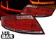 Πισινά Φανάρια Set Για Audi TT 8J 06-14 Led Bar Dynamic Κόκκινο/Crystal Sonar