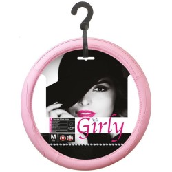 Κάλυμμα Τιμονιού Αυτοκινήτου Δερματίνη Girly Ροζ Medium 37-39cm FVP1210 Κάλυμμα Τιμονιού Αυτοκινήτου Δερματίνη Girly Ροζ Medium 37-39cm FVP1210