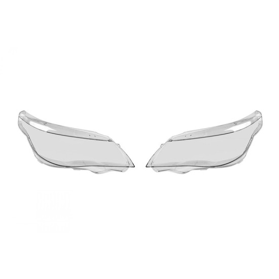 Κρύσταλλα Φαναριών Για Bmw 5 Series E60 Pre-Facelift Sedan / Touring 03-07 Ζευγάρι 2 Τεμάχια
