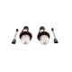 Λάμπες Led Για Angel Eyes Bmw E39 / E53 / E65 / E66 / E60 / E61 / E63 / E64 / E87 6watt Λευκές 2 Τεμάχια