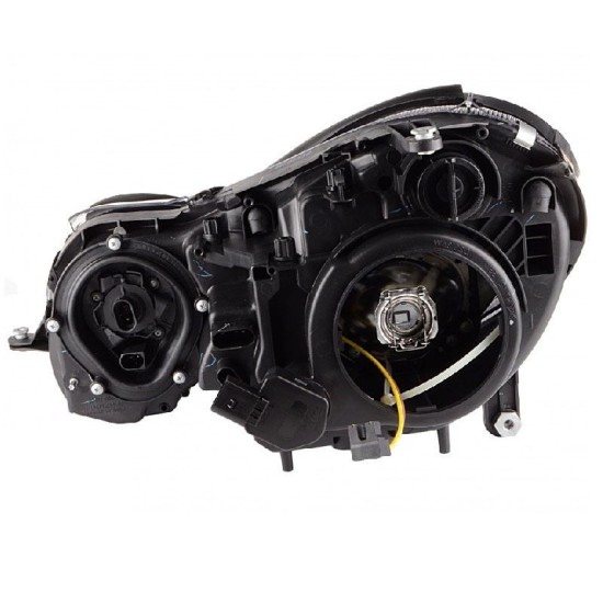 Φανάρι Μπροστινό Δεξί Για Mercedes-Benz E-Class W211 02-06 Χρωμίου H7/H7 Με Μοτέρ Depo