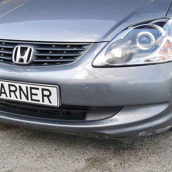 Μπροστινά Φανάρια Set Για Honda Civic 01-06 Hatchback Projectors Type-R Look Μαύρα H1/HB3 Manual Depo
