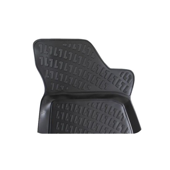Πατάκια Σκαφάκια 3D Από Λάστιχο TPE Για Audi A4 1996-2000 Rizline 4 Τεμάχια Μαύρα