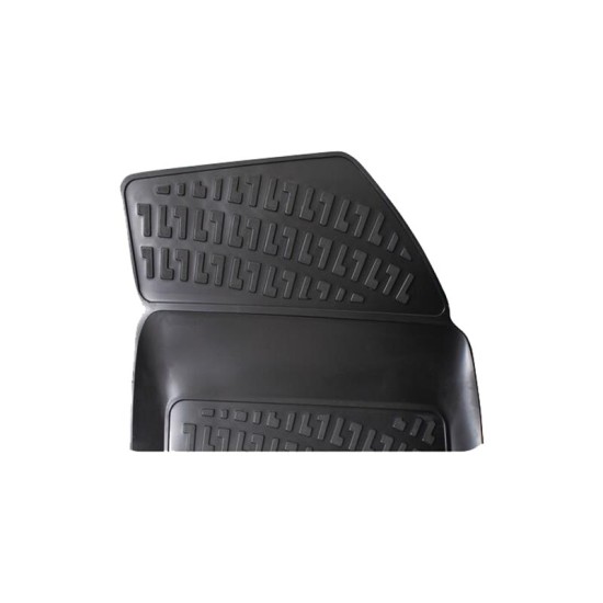 Πατάκια Σκαφάκια 3D Από Λάστιχο TPE Για Fiat 500Χ /Jeep Renegate 2014- Rizline 4 Τεμάχια Μαύρα