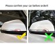 Καπάκια Καθρεφτών Για Bmw 1 2 3 4 X1 i3 M4 Look Γυαλιστερό Μαύρο 2 Τεμάχια