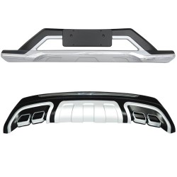 Skid Plates Προφυλακτήρων Body kit Για Εμπρός Και Πίσω Προφυλακτήρα Για Hyundai Tucson 2015-2019 2 Τεμάχια Skid Plates Προφυλακτήρων Body kit Για Εμπρός Και Πίσω Προφυλακτήρα Για Hyundai Tucson 2015-2019 2 Τεμάχια