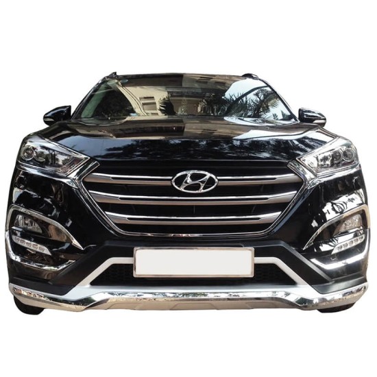 Skid Plates Προφυλακτήρων Body kit Για Εμπρός Και Πίσω Προφυλακτήρα Για Hyundai Tucson 2015-2019 2 Τεμάχια