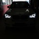 Μπροστινά Φανάρια Set Για Bmw X5 E70 07-10 3D LED Angel Eyes Μαύρα Xenon AFS D1S Με Μοτέρ Sonar