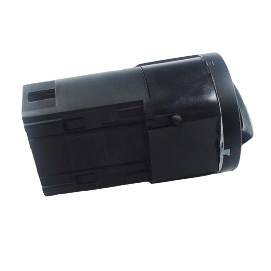 Διακόπτης Φώτων Για VW Golf IV / Up 12-16  / Polo 02-14 / Transporter 03-15 / Amarok 10-16 / Audi TT 98-06 Μαύρο Με Χρώμιο 17 Pin