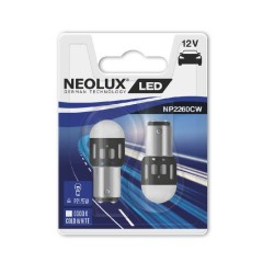 Λάμπες Led P21/5W Διπολικές BAY15D 12volt 1.2 watt Λευκές Neolux By Osram NP2260CW-02B 2 Τεμάχια Λάμπες Led P21/5W Διπολικές BAY15D 12volt 1.2 watt Λευκές Neolux By Osram NP2260CW-02B 2 Τεμάχια