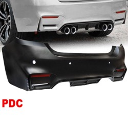 Πισινός Προφυλακτήρας Για Bmw 4 F32 / F33 13-17 M4 Look Με PDC