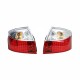 Πισινά Φανάρια Set Για Audi A4 B6 00-04 Led Κόκκινο/Crystal Depo