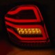 Πισινά Φανάρια Set Για Mercedes-Benz ML W164 05-08 Full Led Bar Φιμέ JunYan