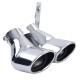 Μπούκες Εξάτμισης Για Mercedes-Benz C-Class W203 00-07 Τύπου Amg Βενζίνη (1 Διπλή)