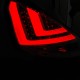 Πισινά Φανάρια Set Για Ford Fiesta 08-12 Led Bar Κόκκινο/Crystal JunYan