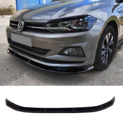 Μπροστινό Spoiler Για VW Polo AW 17+ Από Abs Πλαστικό 1 Τεμάχιο