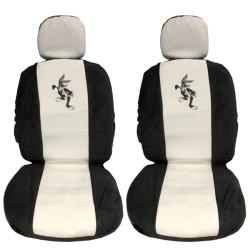 Ημικαλύμματα Μπροστινών Καθισμάτων Πετσέτα Bugs Bunny Γκρι-Άσπρο 4 Τεμάχια 2749-9 Ημικαλύμματα Μπροστινών Καθισμάτων Πετσέτα Bugs Bunny Γκρι-Άσπρο 4 Τεμάχια 2749-9